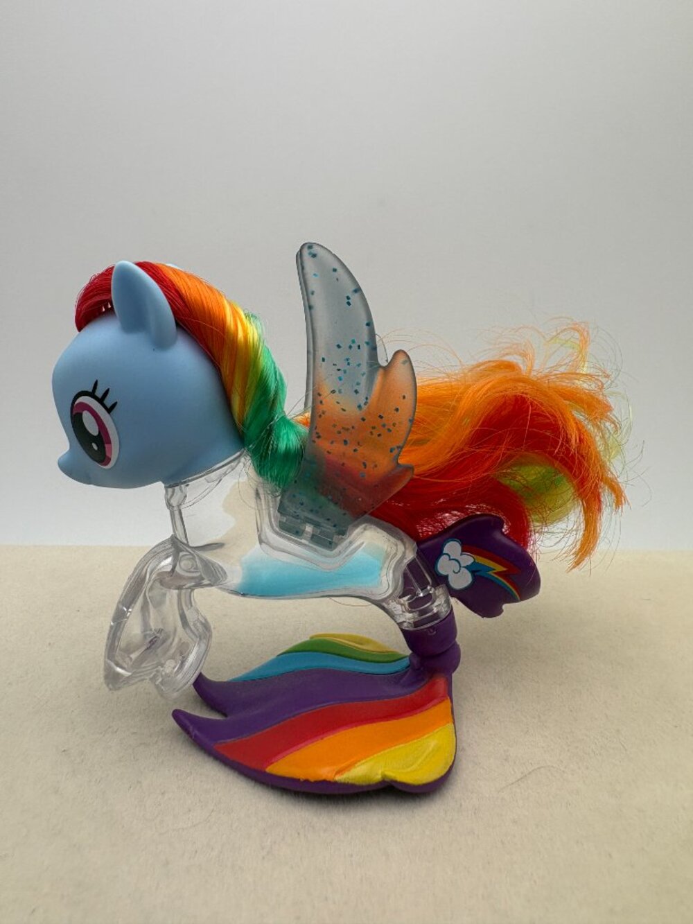 My Little Pony (MLP) Rainbow Dash Seapony Flip & Flow 2017 G4 (MLP: LT3-33)
